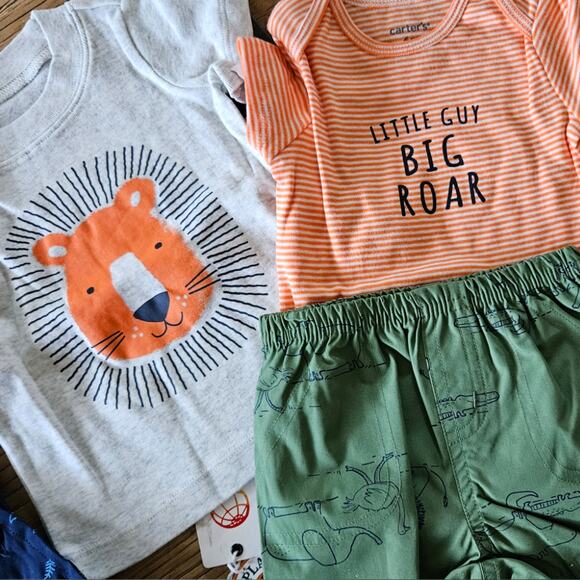 Infant boy 5 piece summer outfit bundle New 6M - Picture 2 of 3